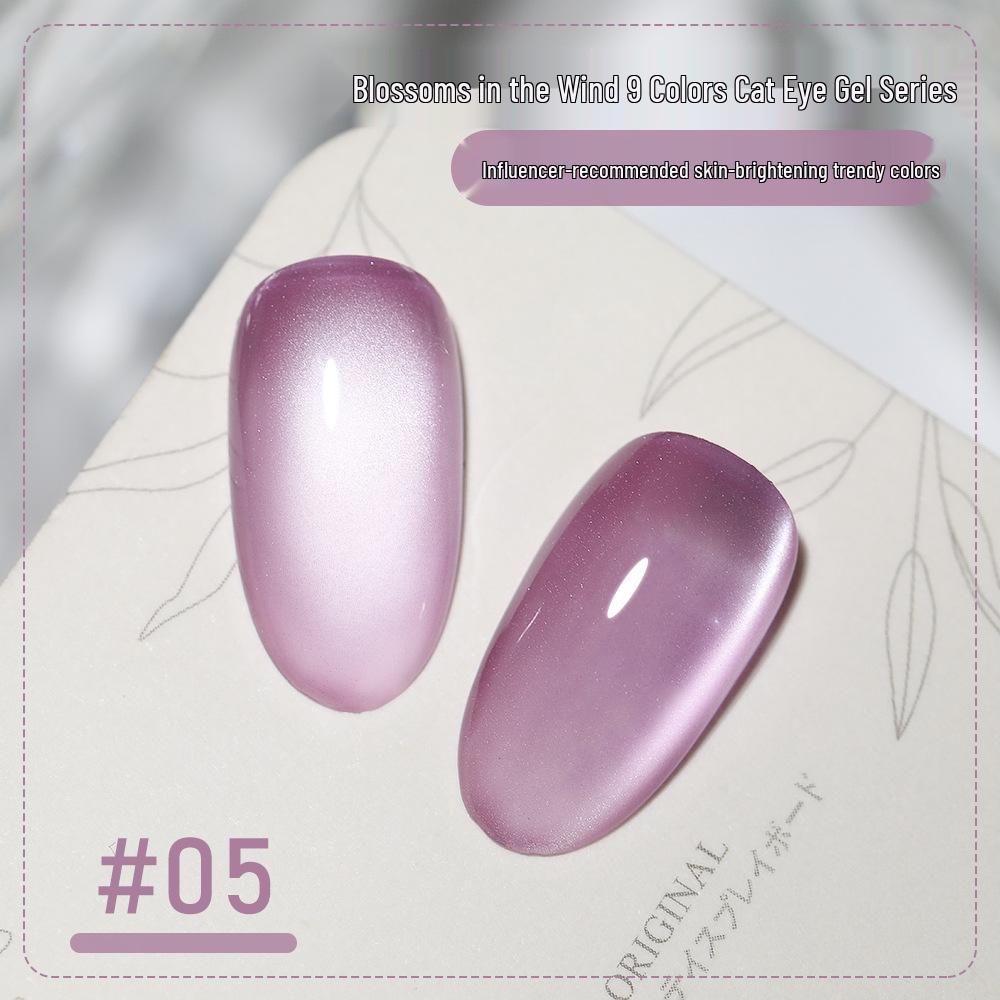 

Трендовый гель-лак «Кошачий глаз» Huajianling 2025: Шёлк Сатин Зеркальная отделка