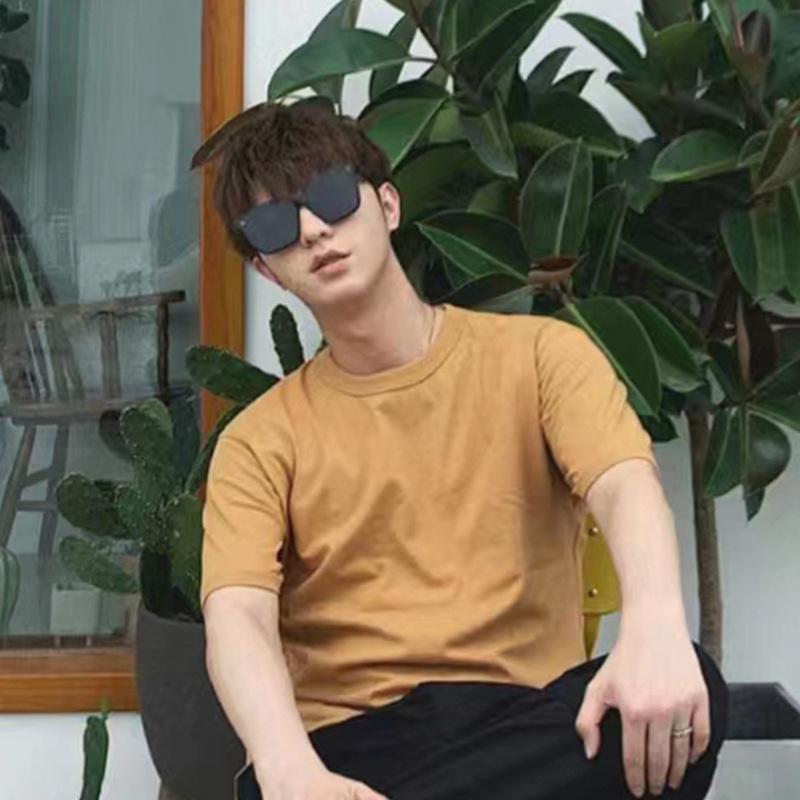 Sunglasses Square Small Three-Point Sunglasses Men'S And Women'S Tide Shading And Uv-Proof Glasses