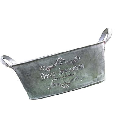 Flower Planter Vintage Garden Decoration Decorative Gift Metal Planter Flowerpot for Balcony Living Room Bedroom Yard