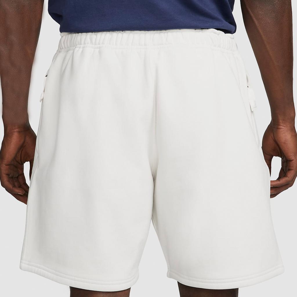 Nike Solo Swoosh Fleece Shorts Men Bottoms White DV3055-030