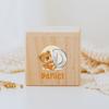 Personalized Money Box Initial with Name Wooden Money Boxes Child Coin Bank Birthday Holiday Gifts for Kids Coin Collection Case