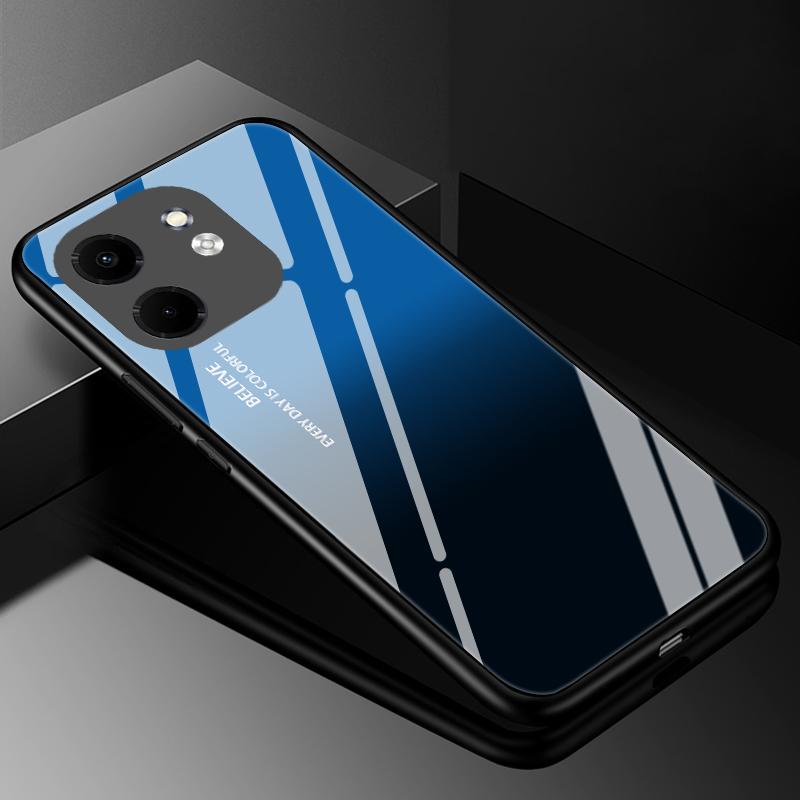 

Для чохла Infinix Smart 9 Чохол Чохли із загартованого скла для Infinix Smart 4 5 6 7 8 Pro Plus Smart9 Жорстка задня панель Бампер Fundas Shell For Smart 4