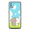 Peach And Goma Cat Phone Case for Oneplus 11 Nord N100 N10 10 7 8 9 9R 7T 8T N200 CE 2 9RT Z Pro 5G Silicone Cover Shell Capas