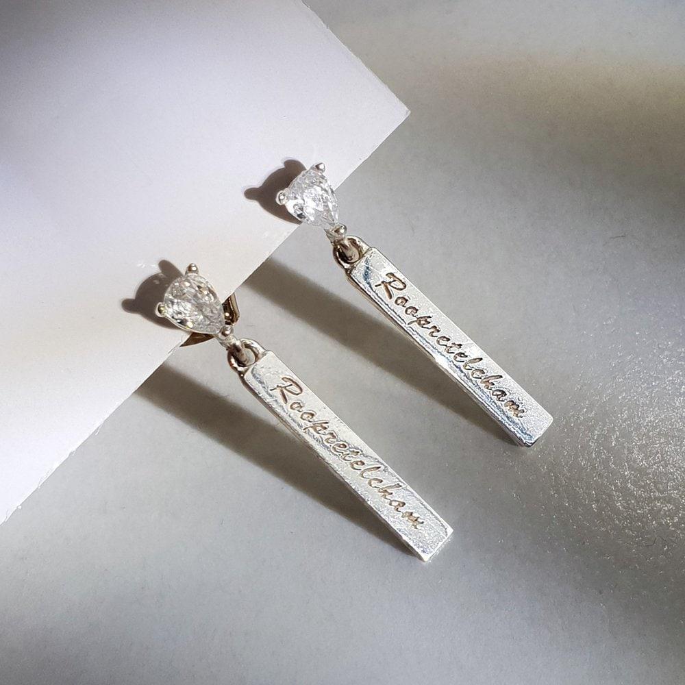 925 Silver Loop Littelkam Earrings W
