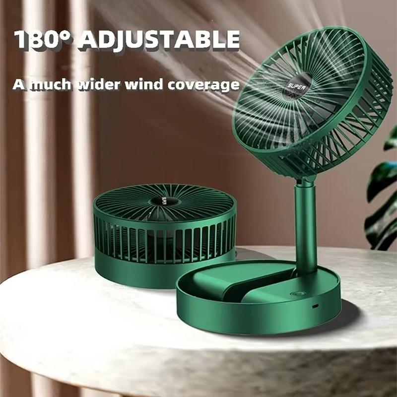 Summer Hot Sale Home Appliances Desk Rechargeable Usb Powered High Quality Fan Portable Folding Charging Table Fan