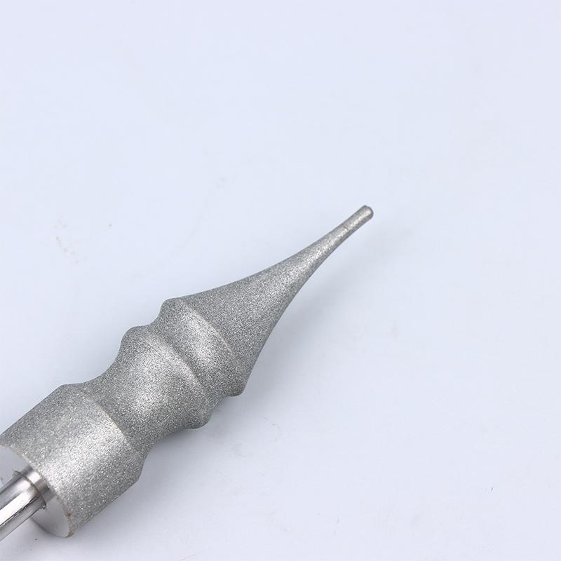 Leather Burnishing Tools, Metal Stainless Steel Sandblasting Polished Rods For Cowhide Edge Burnisher For Leathercraft Polishing