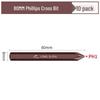 Phillips Flat-head Hex Impact Bit Set - S2 Alloy Steel