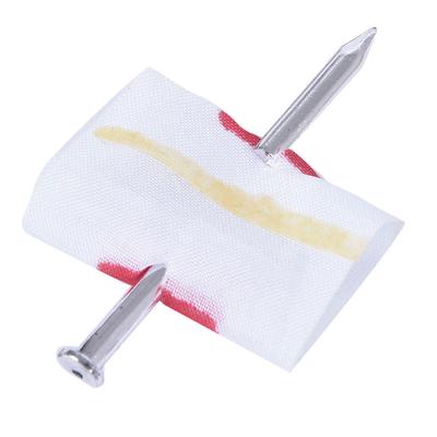 Prank Joke Toy Fake Nail Through Finger Halloween Kids Gags Practical Jokes