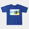 Boys Girls Soft Cotton Graphic Tees Stitch Breathable Daily School Wear Kids T-Shirts