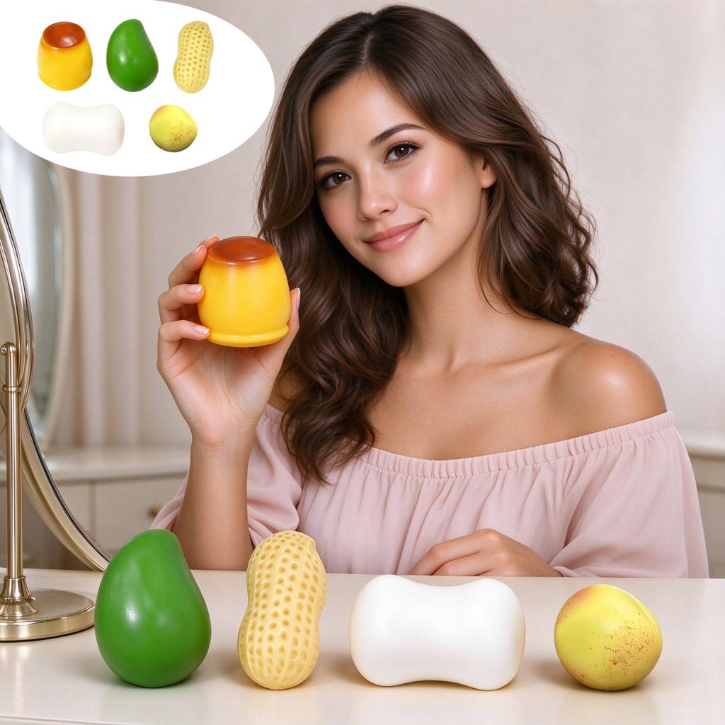 Soft Crunchy Stress Ball Sensory Toy for Kids and Adults