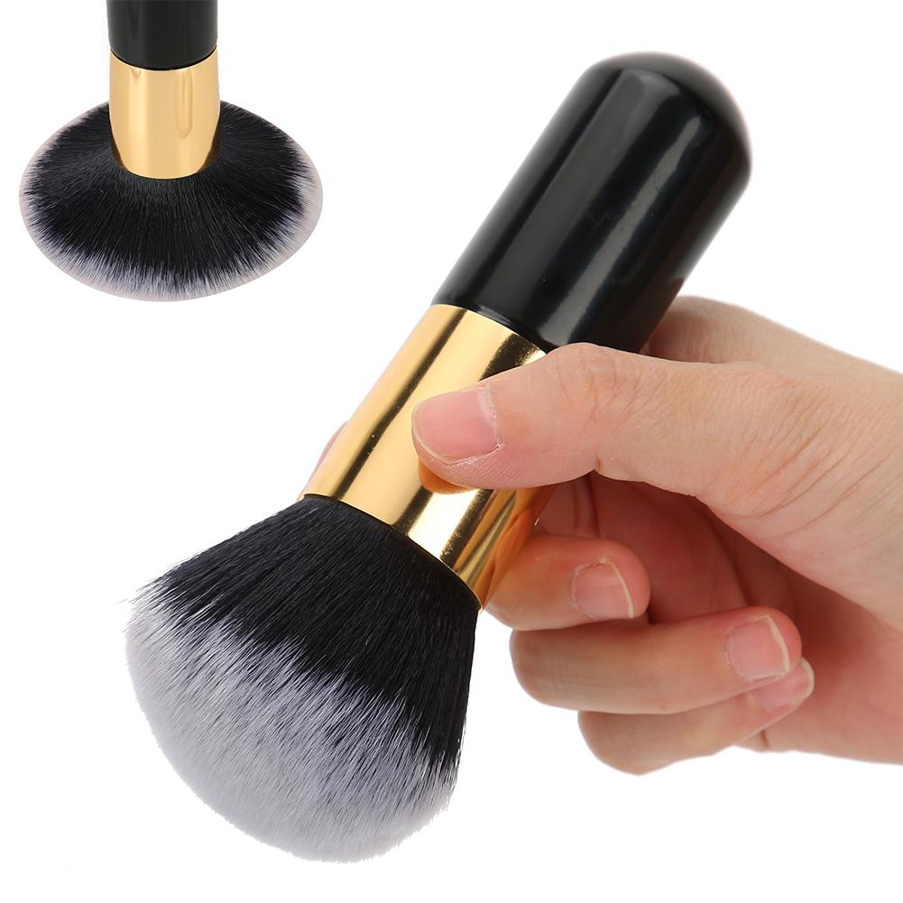 Large Loose Powder Brush Soft Long Hair Blush Foundation Brush WetDry Cosmetic Tool