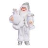 12" Figurka Santa Clause Vánoční Stojící Panenka Santa Clause s Dárky pro Sváteční Domácí Kancelář Stolní Dekorace