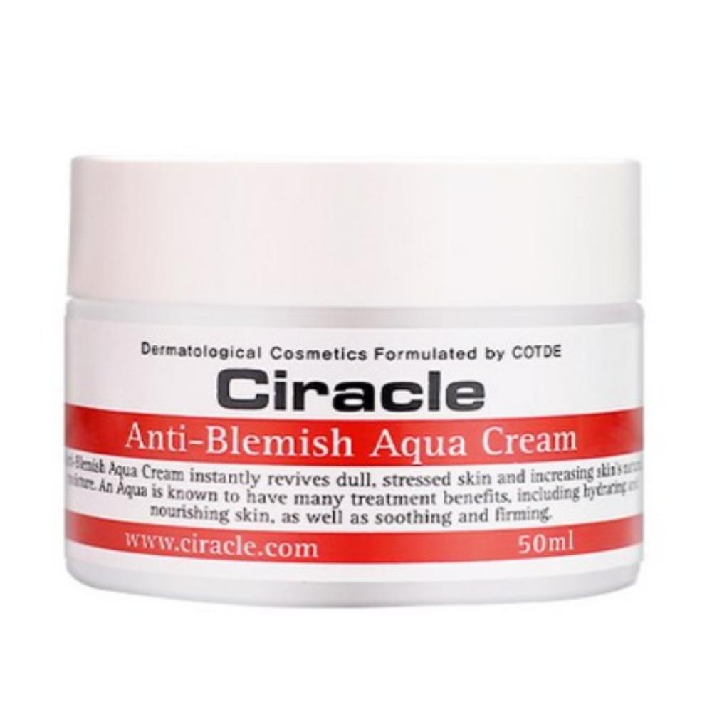 Ciracle Anti-Blemish Aqua Cream 50ml – Oil Control Hydrating Acne Care Moisturizer