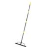 16 Tines Garden Rake Metal Heavy Duty Multifunctional Bow Rake for Leveling Soil Clearing Weeds Thatch