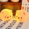 Light Night Piggy Dormitory Bedroom Bedside Lamp Decoration Ornaments Kid Gift