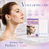 OUHOE Cinta Lifting Facial V Transparente Invisible Levantamiento de Barbilla Cinta de Belleza Contorno Facial Línea V Aspecto Fijación Todo el Día Suave 40 Parches
