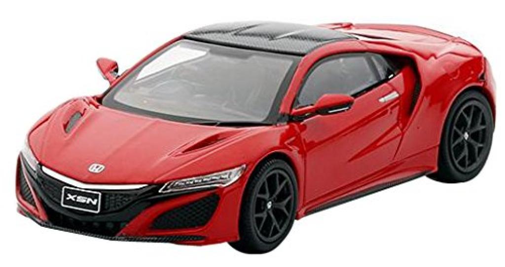 TrueScale Miniatures Honda NSX 2017 Curva Red Finished Product 1/43
