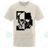 Lustiger Grafikdruck Herren T-Shirt Baumwoll-T-Shirts Rundhals kurzärmelig Tee Tops Herren Unisex lässig Übergroß Streetwear T-Shirts