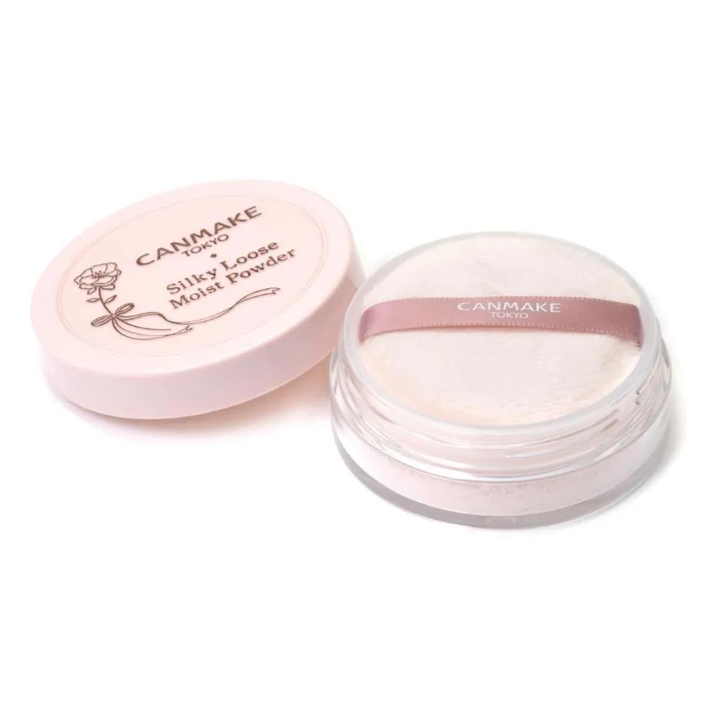 CANMAKE Silky Rouge Moist Powder P01 Raster Pink 4-Piece Set