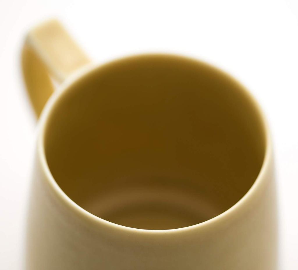 cores Kiki Made in Microwave and Dishwasher Delicately Crafted Mug, Yellow, 320ml, C811YL, Japan, Safe,