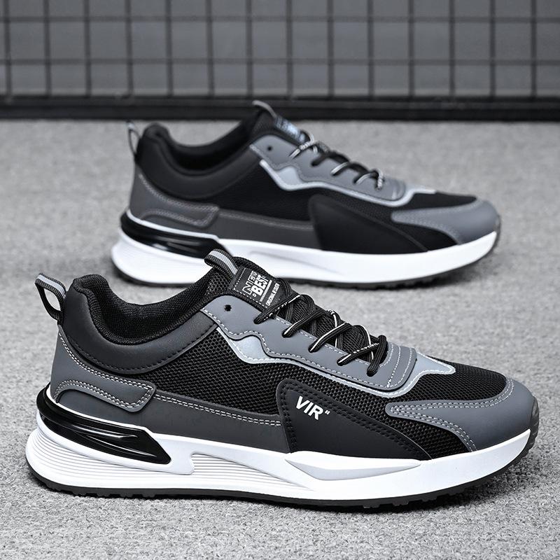 Tide Mesh Breathable Sports Dad Shoes Soft Sole Light Leisure Travel Forrest Gump Shoes