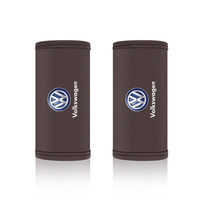 Maniglia Interna Porta Auto in Pelle Manicotto Protettivo Morbido Anti Graffio Per Volkswagen CC Golf 4 6 7 GTI Tiguan Passat B5 B6 B7 Jetta MK5 MK6 Polo