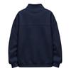 Women's Color Neck Loose Fit Long Sleeve Pullover Sweatshirt Top for Casual Everyday Wear