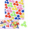 Creative Expression Bearingless Plastic Fingertip Gyroscope Children Toy For Stress Relief And Focus