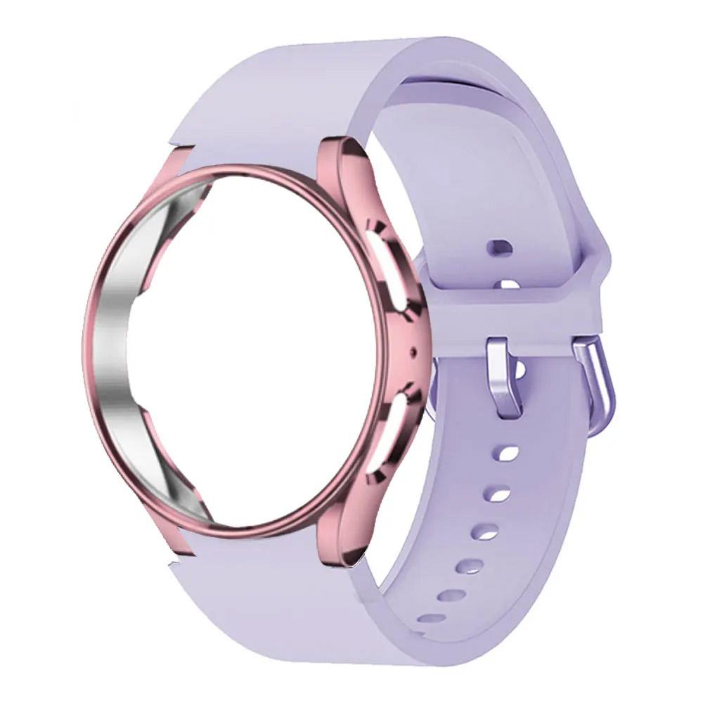 Case+Original Strap For Samsung Galaxy Watch 6 5 40mm 44mm Sports Bracelet Watchband galaxy watch 6 classic 47mm 43mm 5 pro 45mm