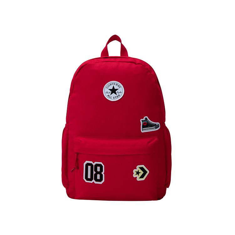 New Converse Polyester Backpack Medium Preppy Red CV2513024PS-001