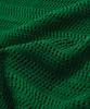 COVERNAT Crochet Half Knit Shirt Green