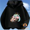 Latest Hatsune Miku New Kids Teens Fashion Cartoon Print Cotton Hoodie Fall Winter Hot Sale Trendy Stylish Best Selling