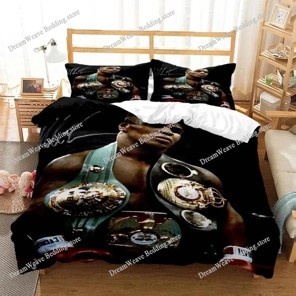 Mike Tyson Boxerský Šampion Povlečení Chlapci Dívky Jednolůžko Královská Velikost Povlak na Peřinu Povlak na Polštář Postel Děti Dospělí Domácí Textilextile963