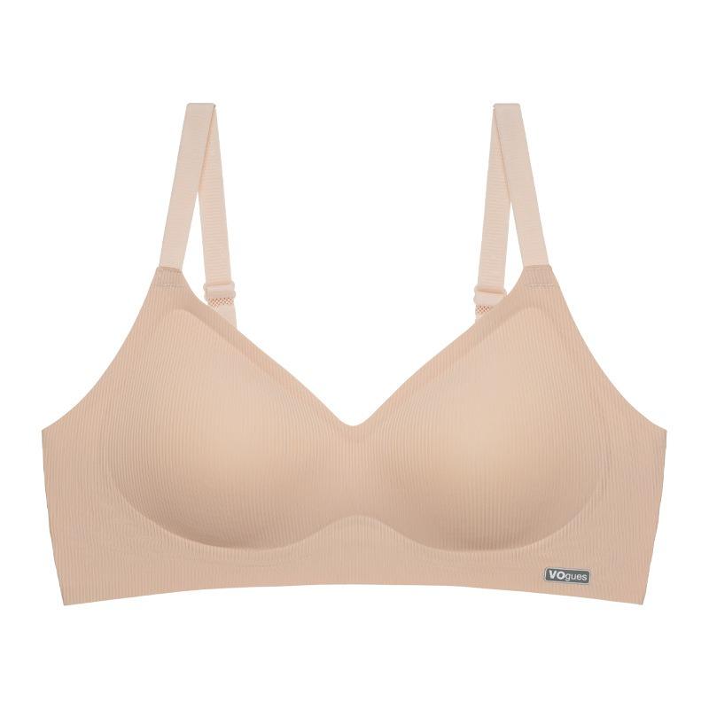 Traceless Underwear, Women's Small Breasts Gather, No Steel Rims, Thin Styles, Double Breasts, Anti-sagging Bra, Adjusted Upper Support Bra