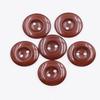 Leather Trimmed Vintage Suspenders Button End Y Back Suspenders Button End Suspenders  Party