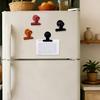 Metal Clip Refrigerator Magnet Heavy Duty Strong Magnetic Clip Memo Note Holder Fridge Magnet Home Kitchen Office Whiteboard Locker Accessories