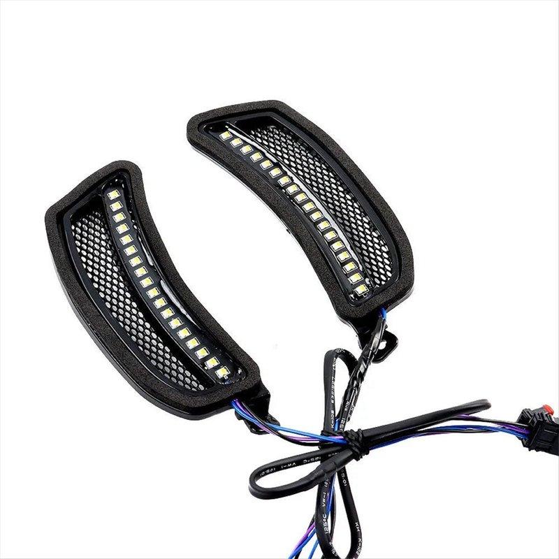 DTC2 Motorcycle Accessory LED Fairing Vent Lights for Harley Softail Low Rider ST FXLRST Low Rider El Diablo FXRST -2024