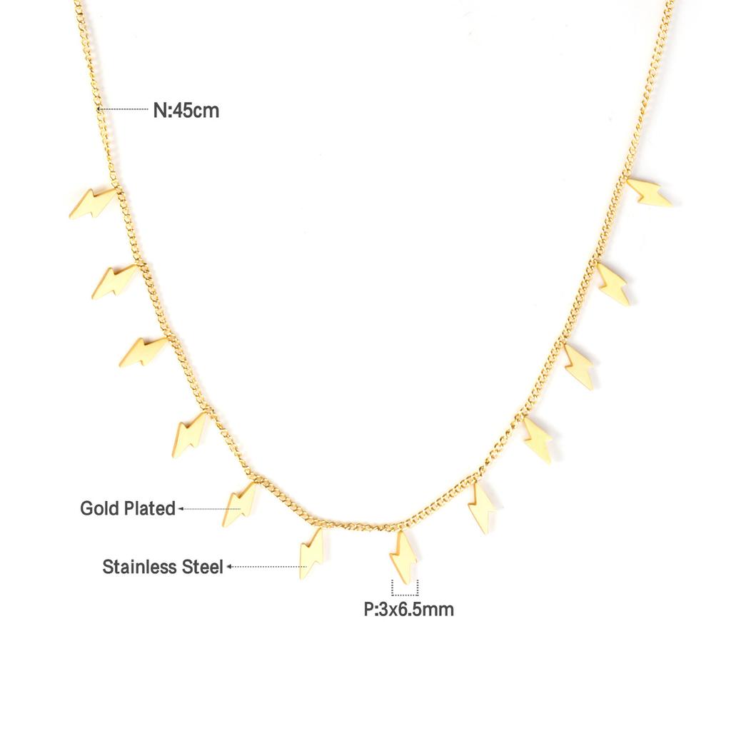 Simple And Versatile Rectangle Pendant Necklace Minimalist Luxury Women's Jewelry Accessory