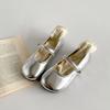 Fashion versatile retro French flat bottom shallow mouth single shoes women's summer 2025 new inner height increase skirt Mary Jane shoes