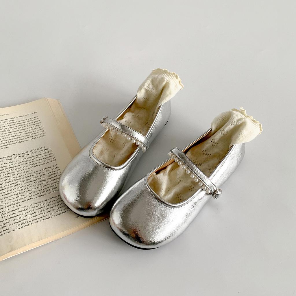 Fashion versatile retro French flat bottom shallow mouth single shoes women's summer 2025 new inner height increase skirt Mary Jane shoes