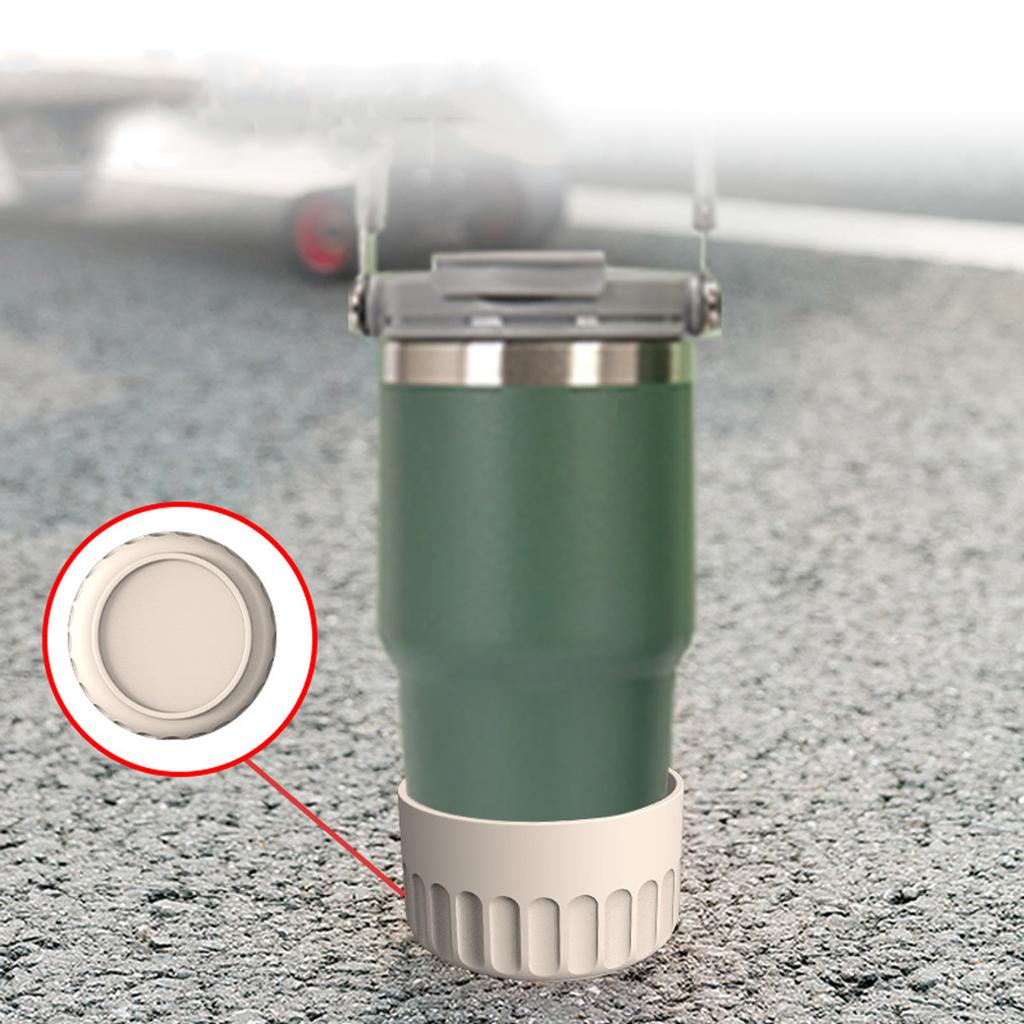 8cm Silicone Color All- Fashion Environmental Space Cup Bottom