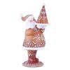 Adorable Cute Santa Claus Ornaments Exquisite Unique Resin Santa Claus Statues Cartoon Christmas Ornament Christmas