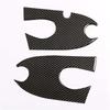 Authentic For Benz Smart 453 Fortwo 16-21 Carbon Fiber External Door Handle Bowl Cover Cup Cavity Trim ert Molding Garnish