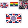 Union Jack Platinjubiläumsflagge für Britische Nationaltagsdekoration