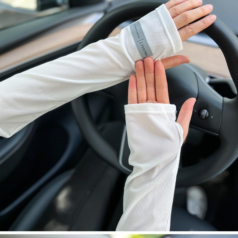 Breathable Sleeve Gloves Thin Loose Hand Sleeves Soft Face Mask  Outdoor