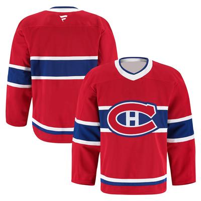 Montreal Canadiens Prémiový domácí dres Tým Hokejový dres V-výstřih Dlouhý rukáv Atletická mikina Dámské Pánské Hráč Cosplay Trička