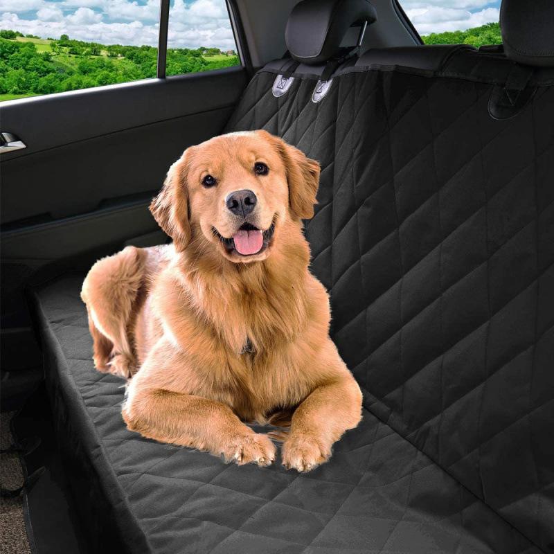 Carrier For Outing Dogs Car Dog Seat Cover For Back Seat Waterproof Auto Rear Pet Seat Protector Mat Nonslip Universal Safety