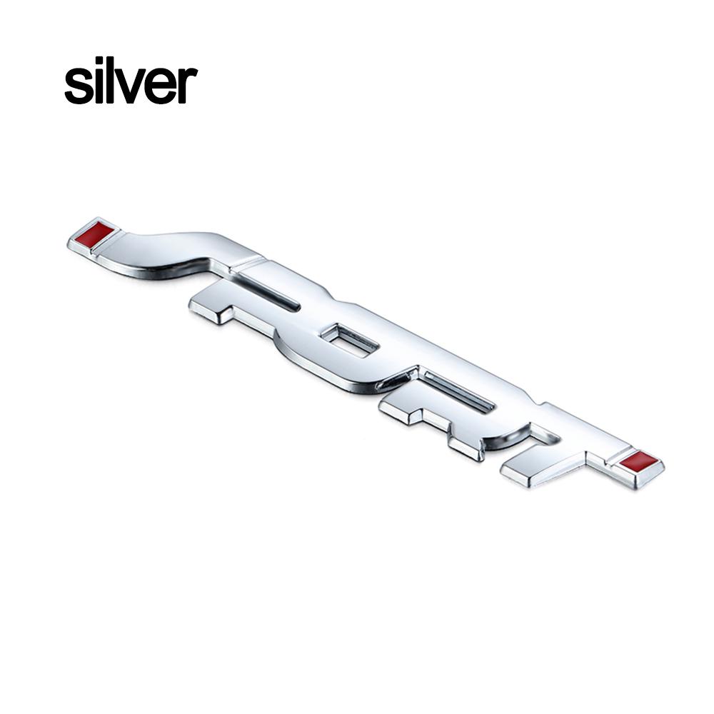 Cwykqr1 3D SPORT Graphic Logo Personality Car Metal Sticker Badge Emblem Sticker Auto Trunk Fender Decal For Mitsubishi Car Universal