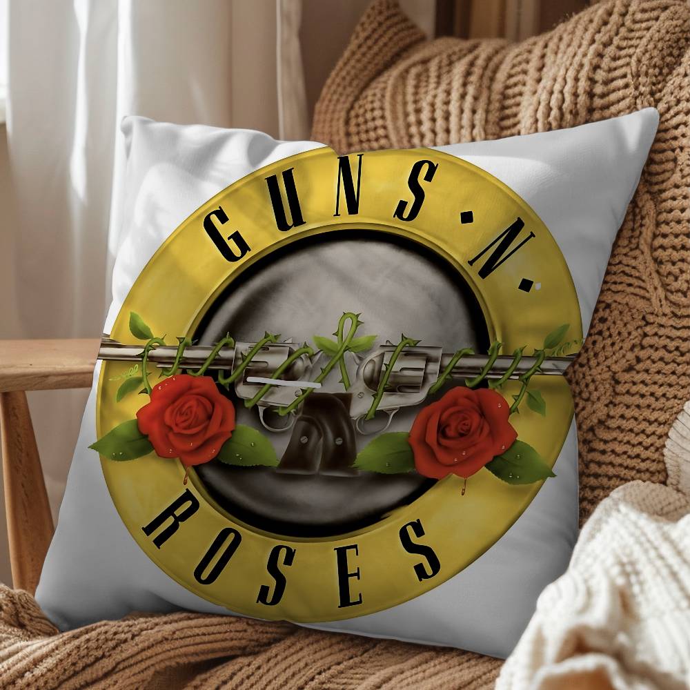 band Guns N Roses Appetite GNR pillow cover living room sofa cushion cover bedroom room bed pillow cover home decoration