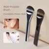 Ultra-thin Foundation Brush Non-marking No Powder Concealer Brush Wide Tongue Flat Head Makeup Brush Women Beauty Tools